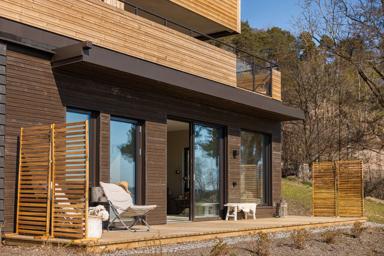 Boligen tilhører prosjektet Hurum Brygge, som etter planen skal bli en ny kystby for boliger og fritidsboliger. Galleribilde