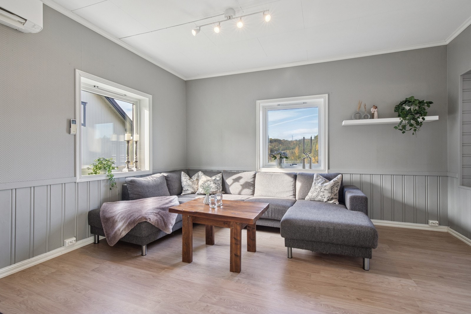 Her er det god plass til møblement. Galleribilde