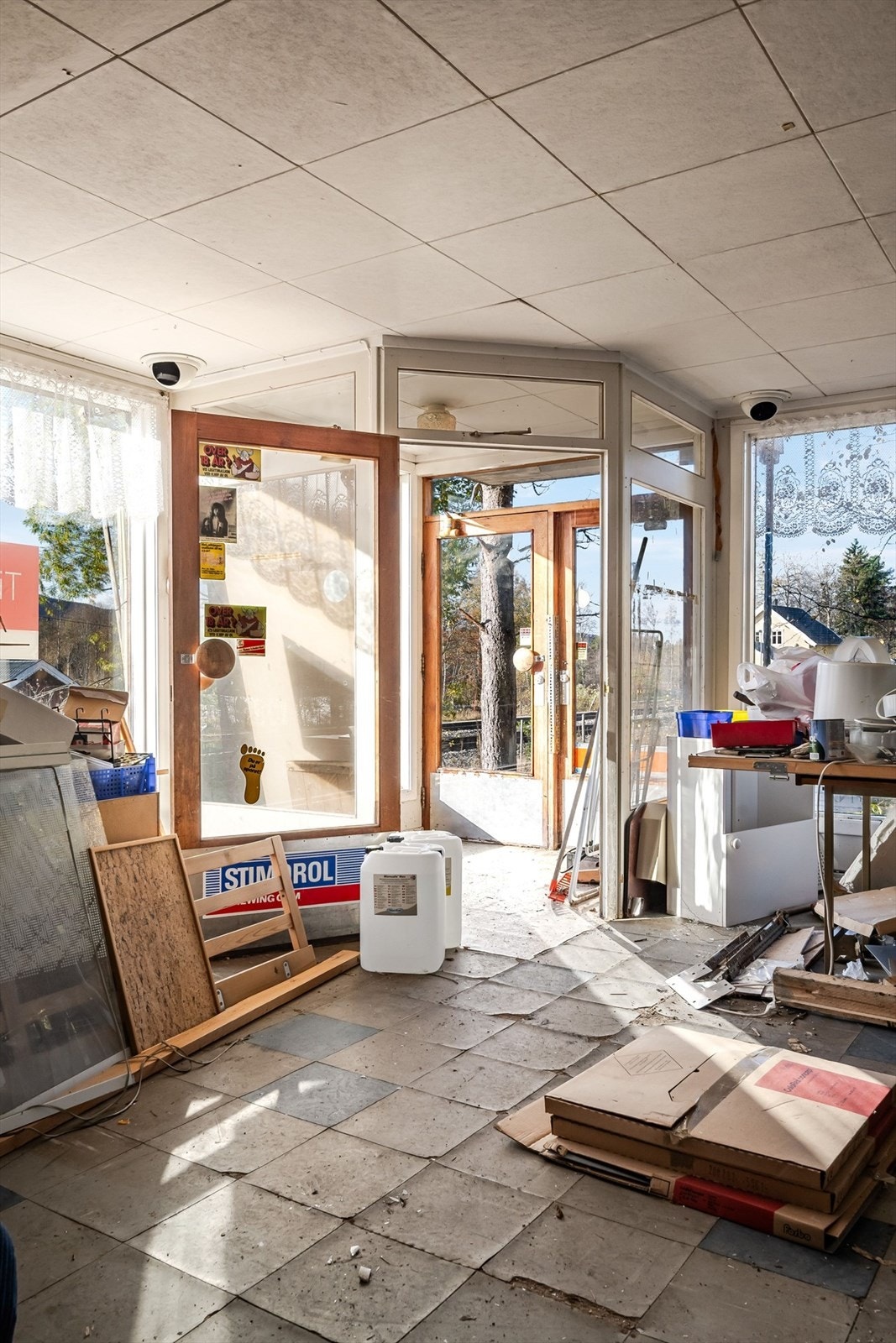 Tidligere butikkdel i 1. etasje. Galleribilde