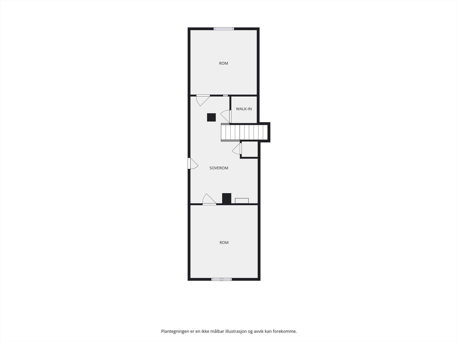 Plantegning 3. etasje. Galleribilde