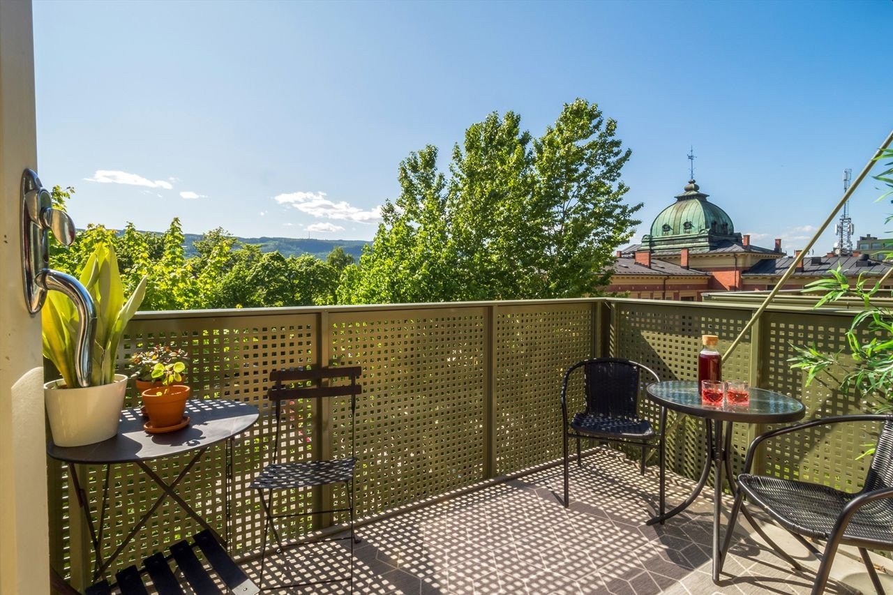 Her kan man også nyte morgenkaffen, en god bok og bare hvile. Galleribilde