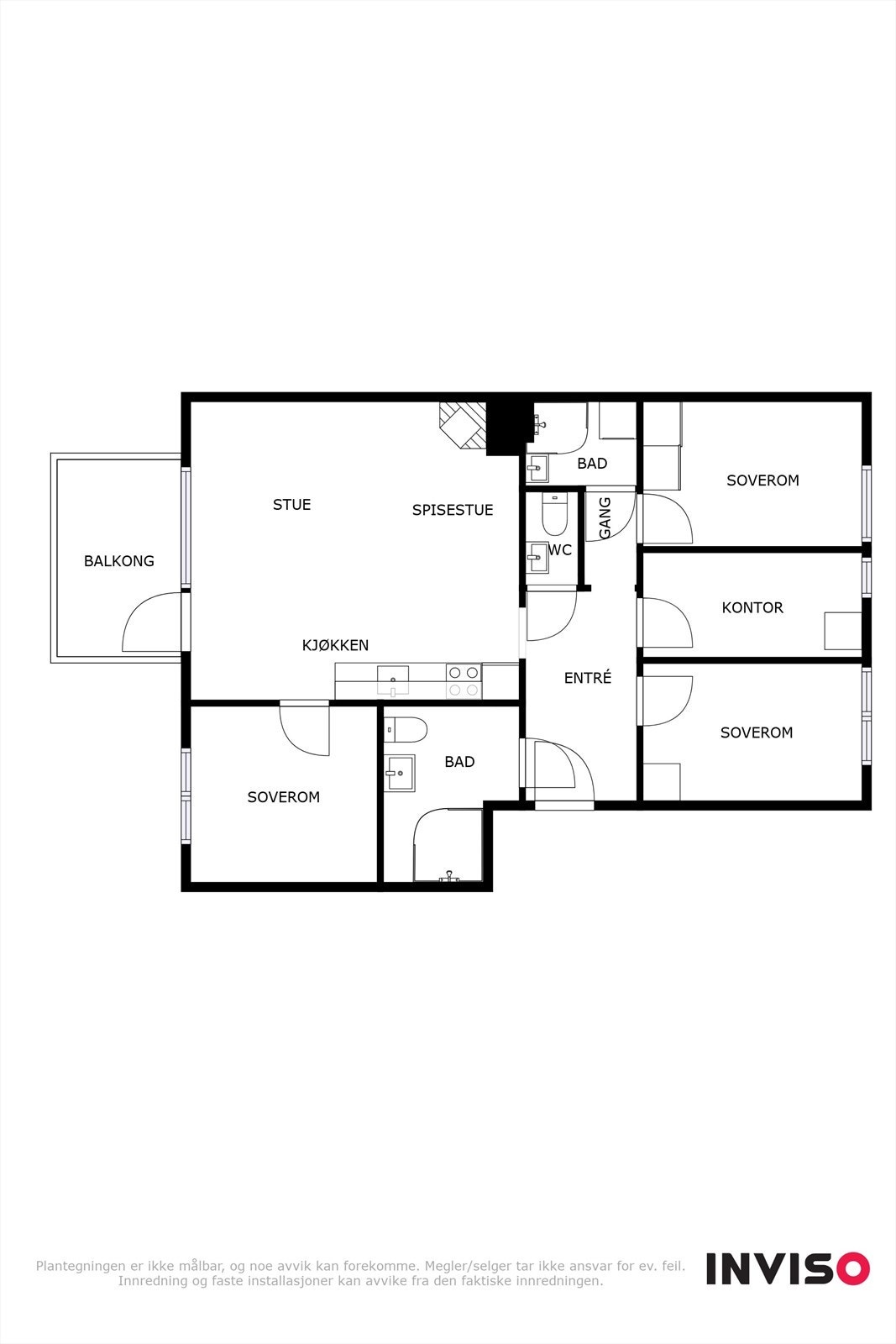 Plantegning. Galleribilde