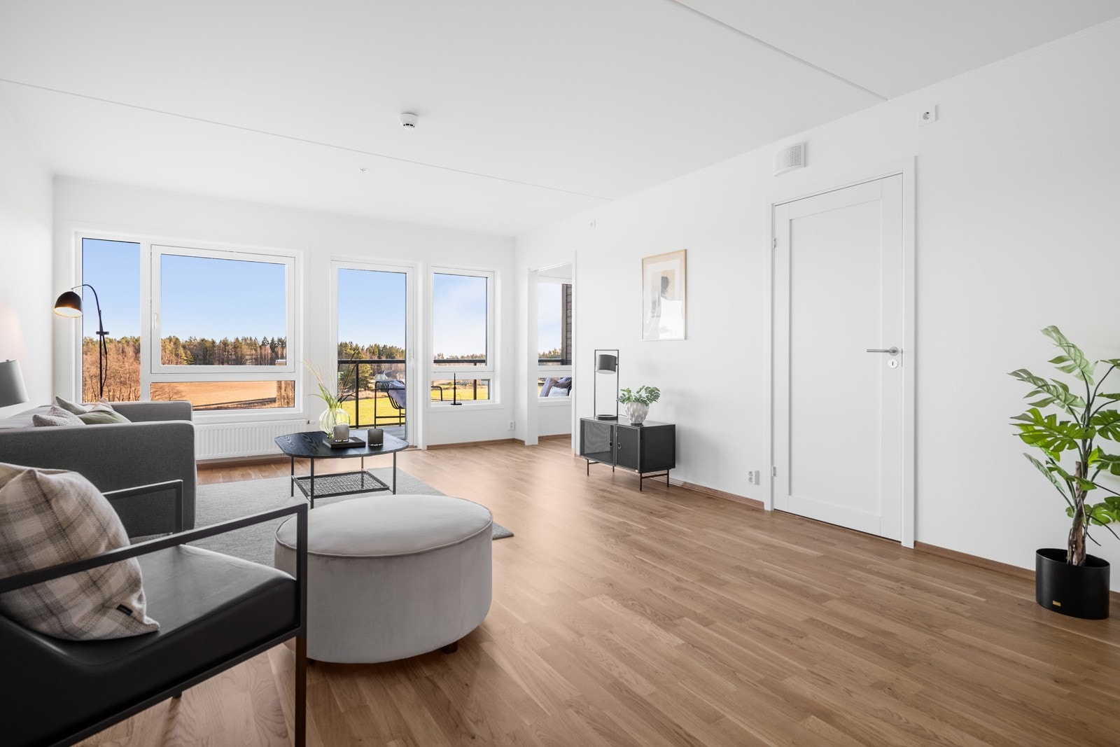 Leiligheten er gjennomgående og har en fin planløsning Galleribilde