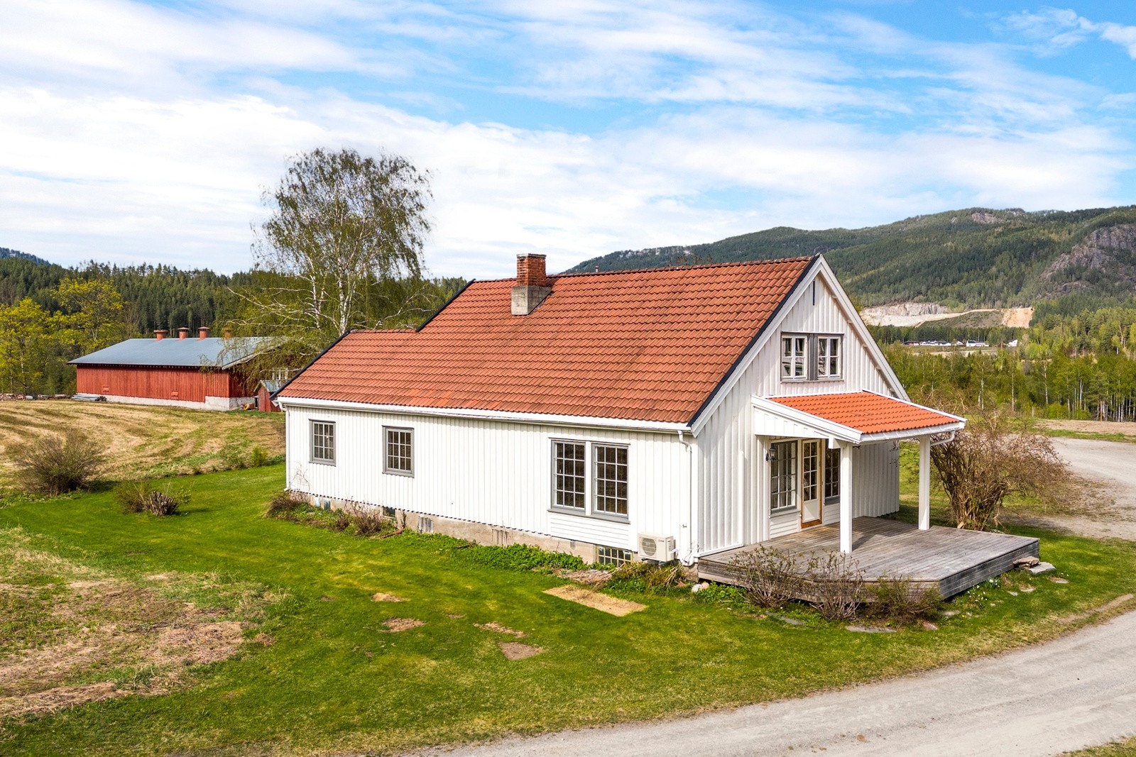 Dronefoto Galleribilde