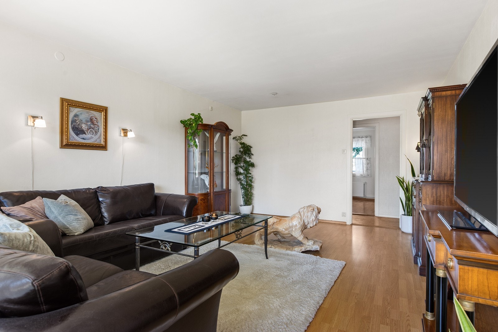 Mulighet for spisegruppe i del av stue Galleribilde