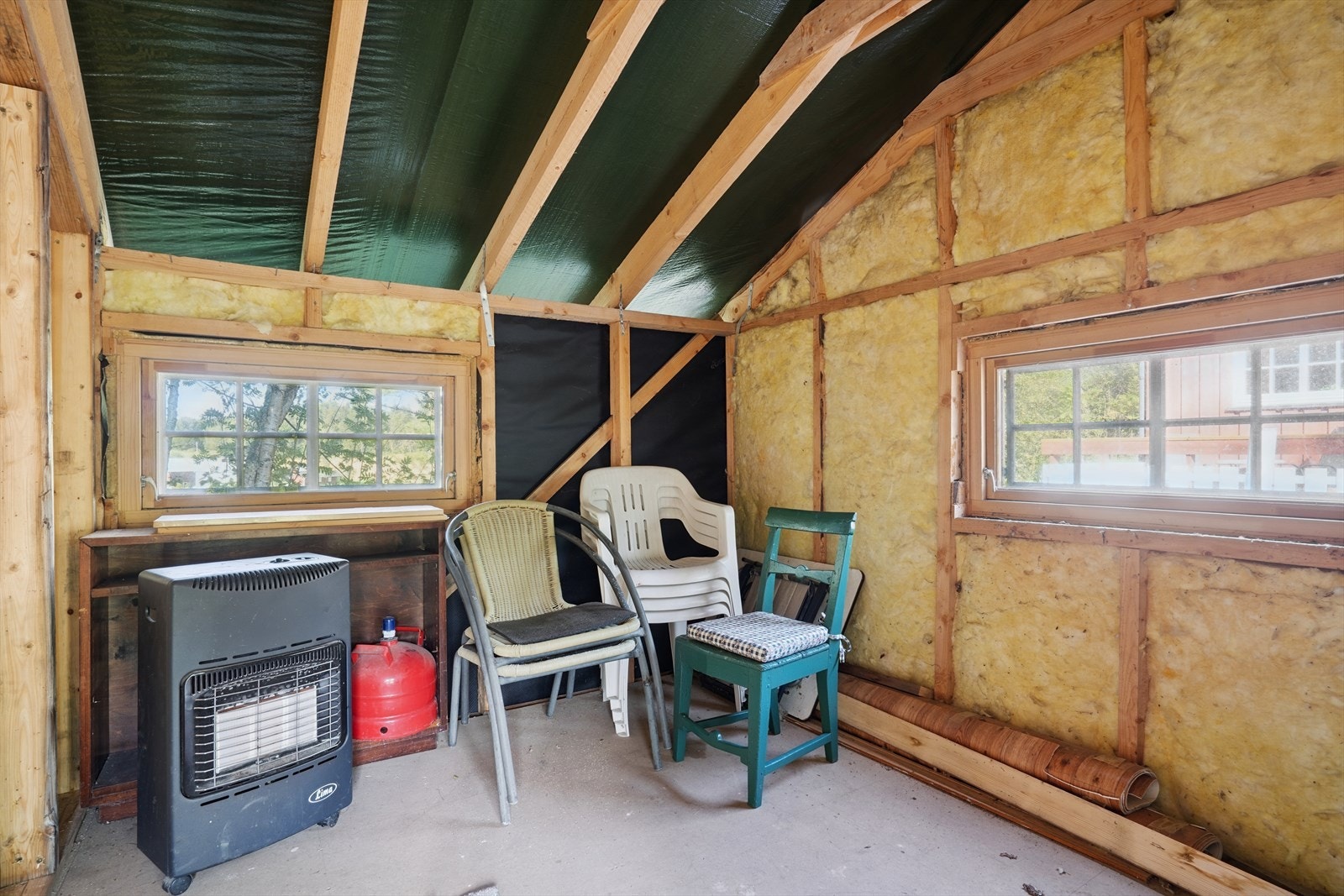 Uthuset er et påbegynt prosjekt som ny eier får muligheten til å ta over. Galleribilde