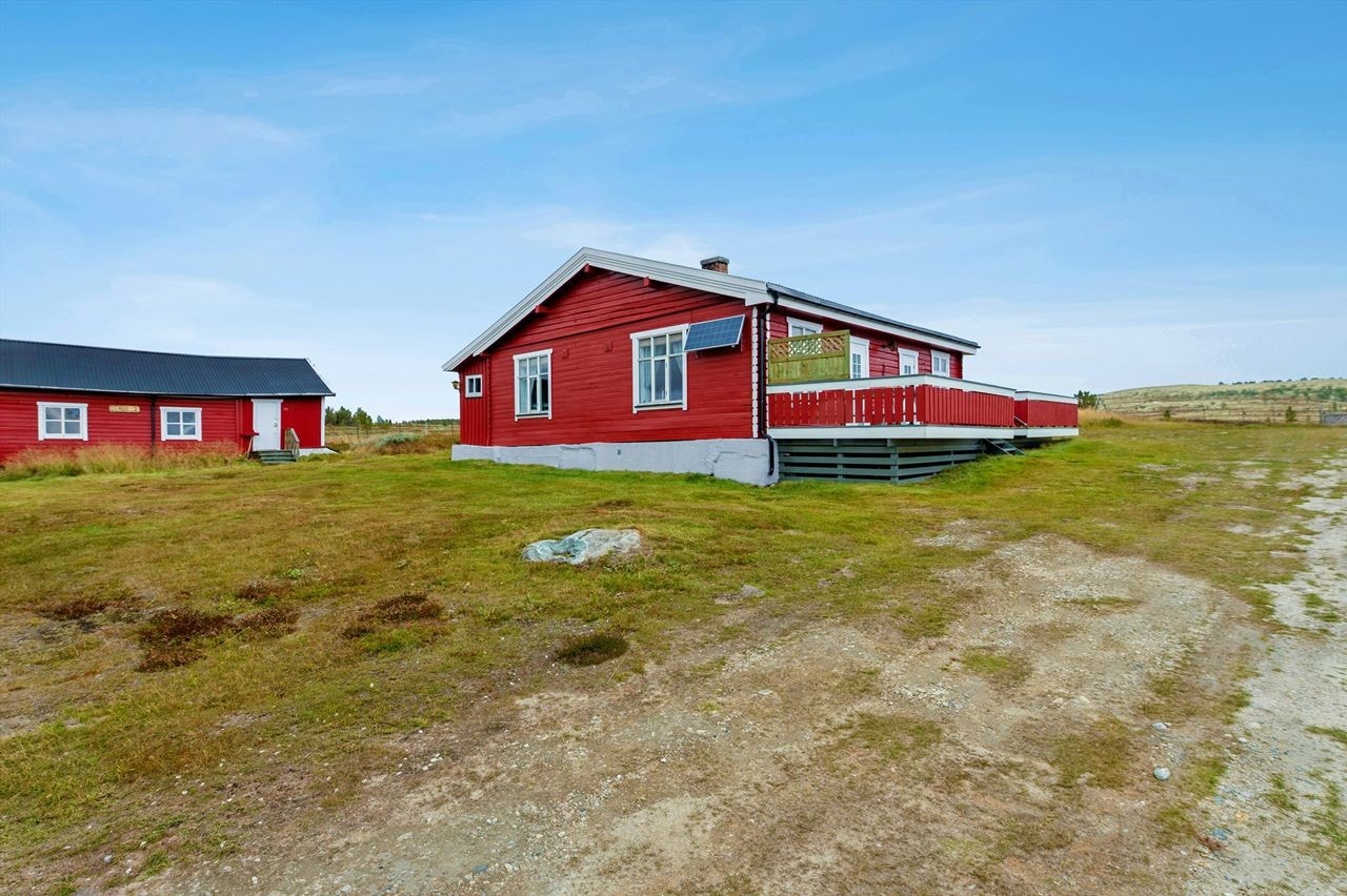 En sjarmerende halvpart av en tomannsbolig, med historie fra gruvedriftens tid. Galleribilde