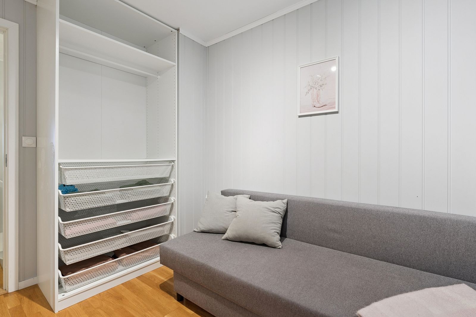 Praktisk og fleksibelt rom - her kan både arbeid og avslapning kombineres. Galleribilde