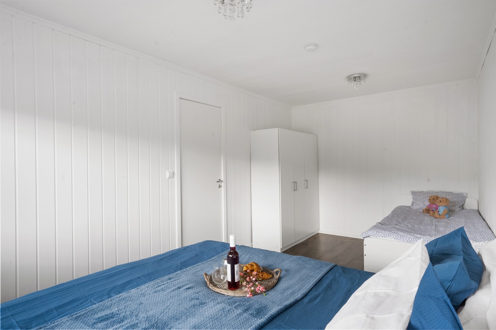 Tidligere bod er innlemmet til en del av soverommet. Dette er ikke omsøkt. Galleribilde