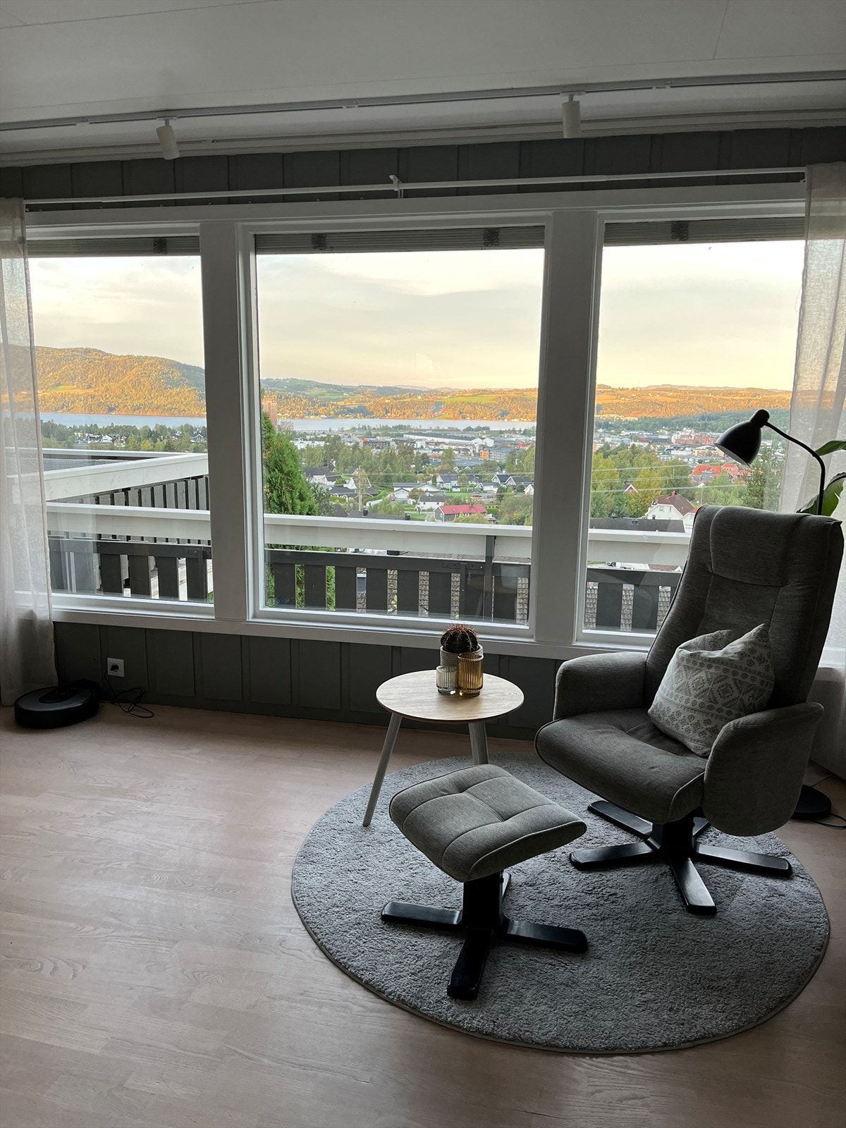 Flott utsikt fra stua Galleribilde