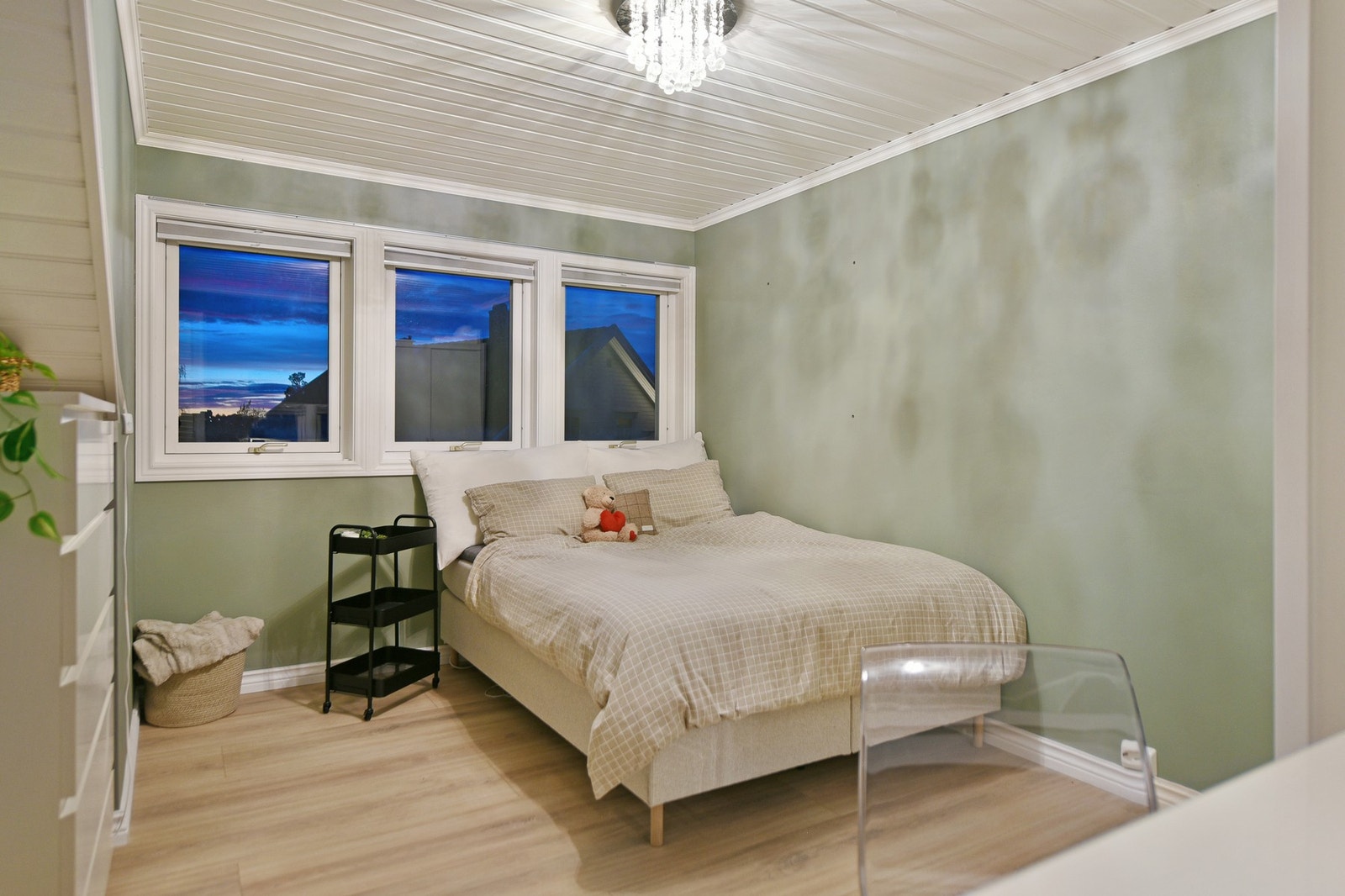 Soverommene i 2. etasje er av god størrelse. Galleribilde