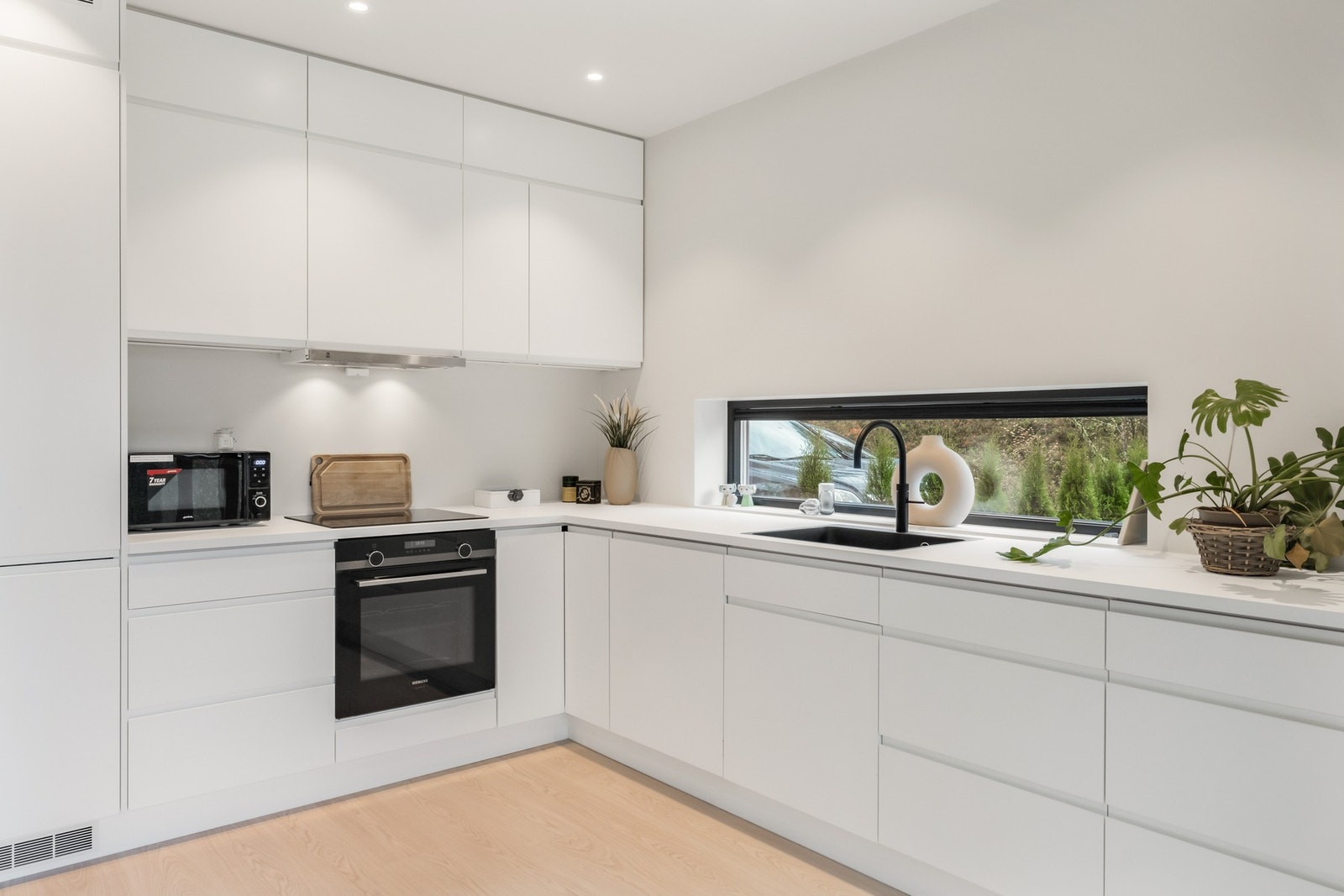 Effektiv og tidsbesparende Quooker vannkran er montert på kjøkkenet Galleribilde