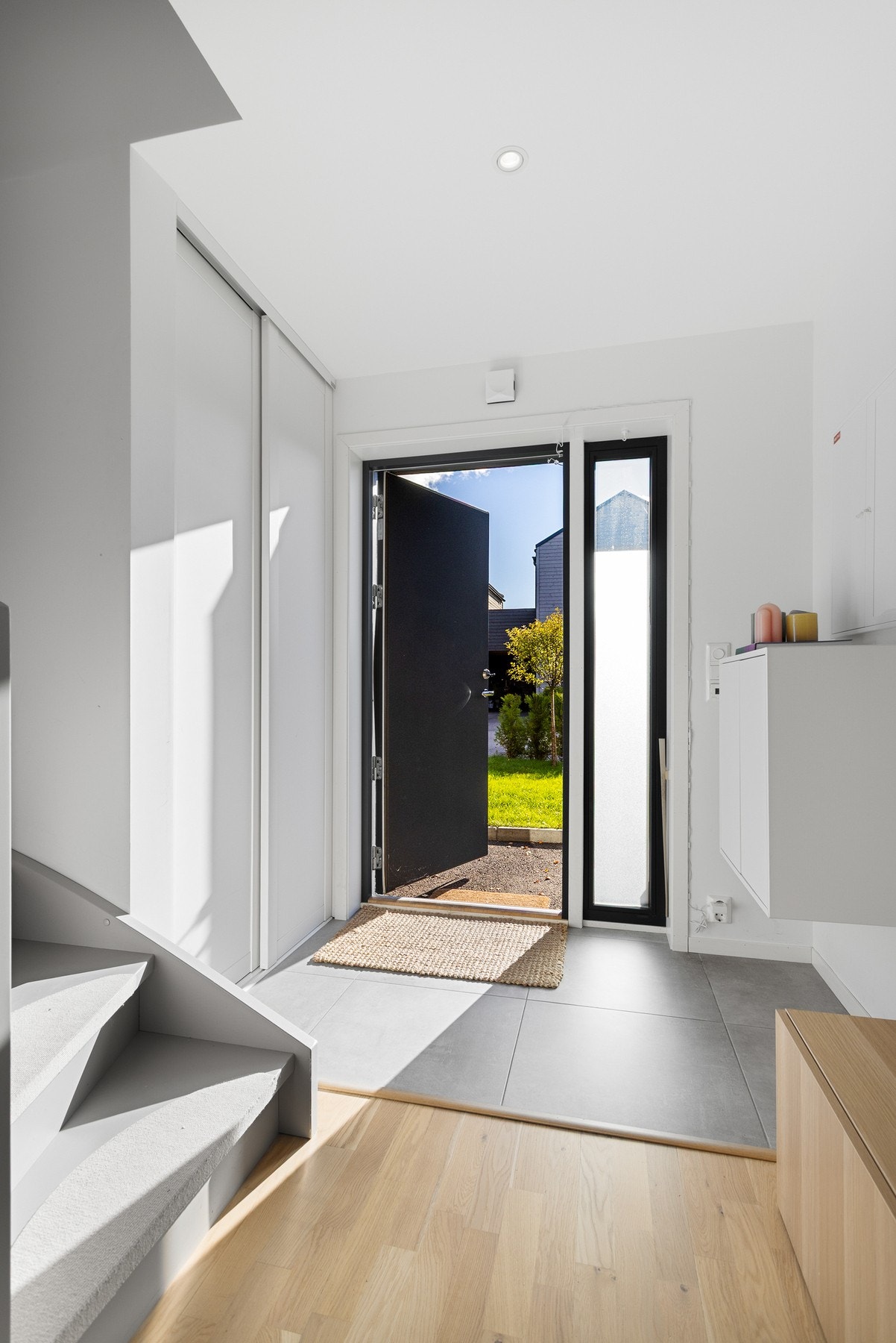 Det bor mange barnefamilier i borettslaget. Galleribilde