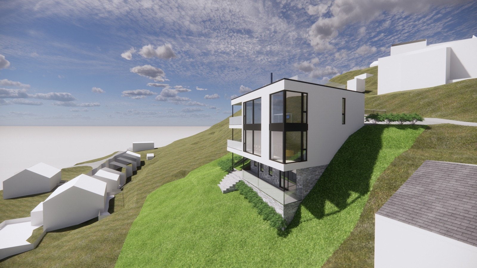 Tegninger iht. rammetillatelse. Galleribilde