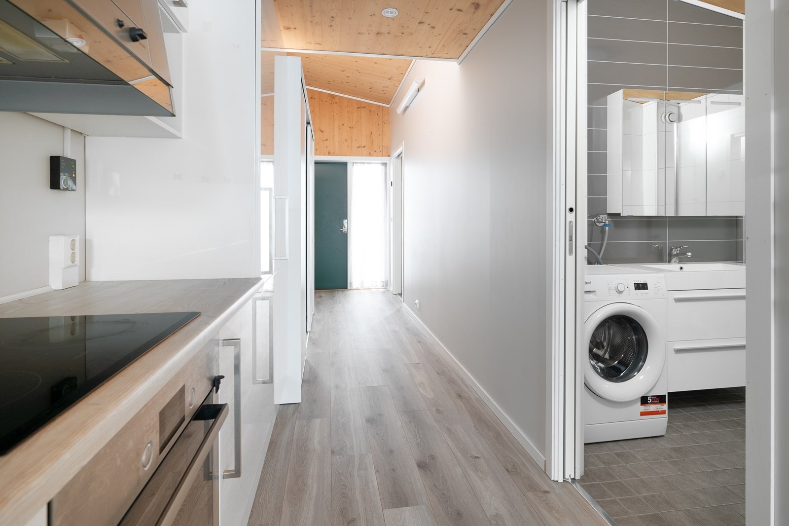 Skyvedør til bad/vaskerom Galleribilde