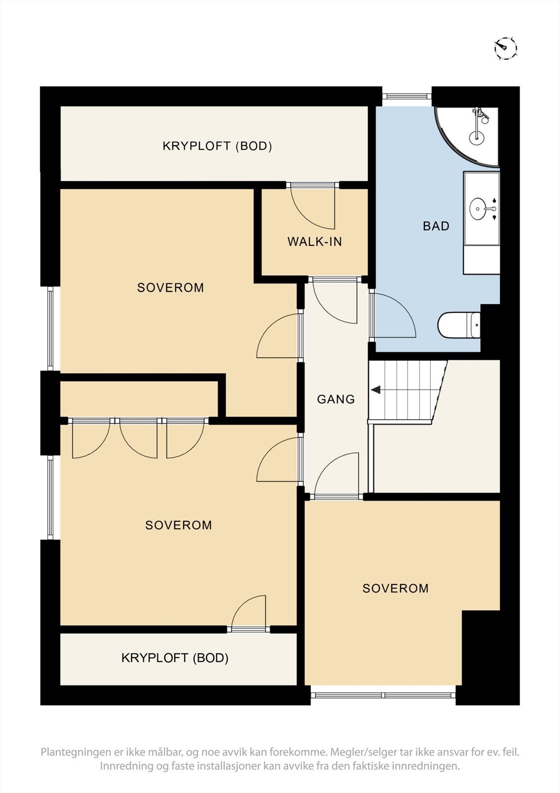 Plantegning 2.etasje. Galleribilde
