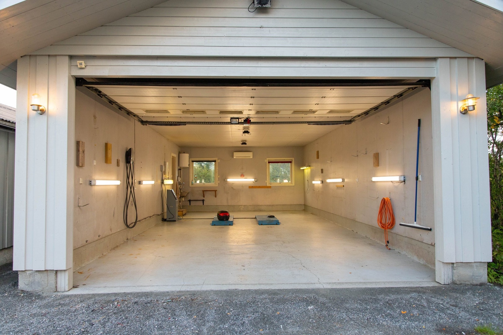 Stor garasje Galleribilde