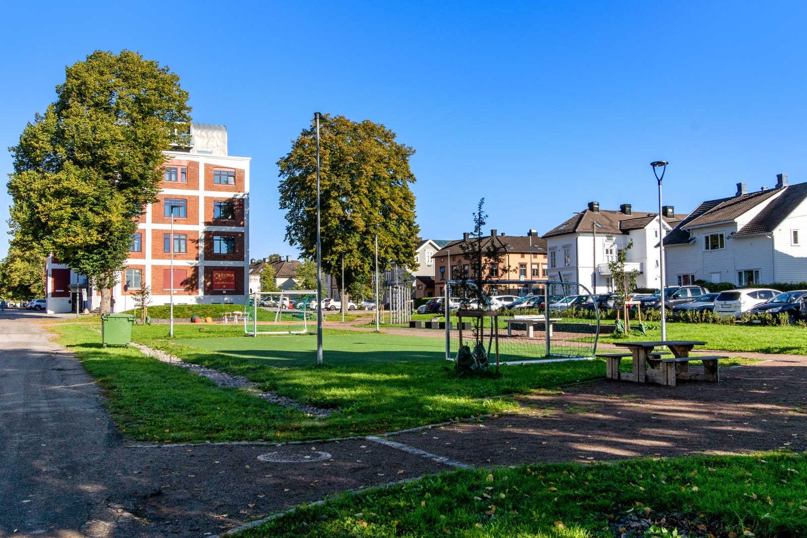 Det er flere hyggelige parker i nærområdet for rekreasjon og hygge Galleribilde