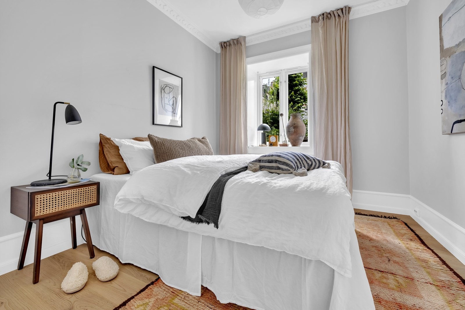 Det er to gode soverom i leiligheten Galleribilde