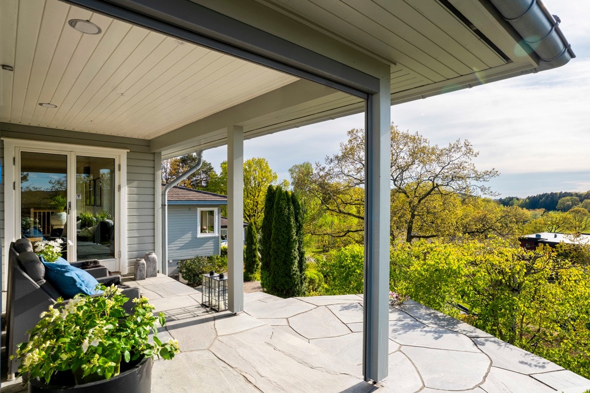 En av flere uteplasser Galleribilde