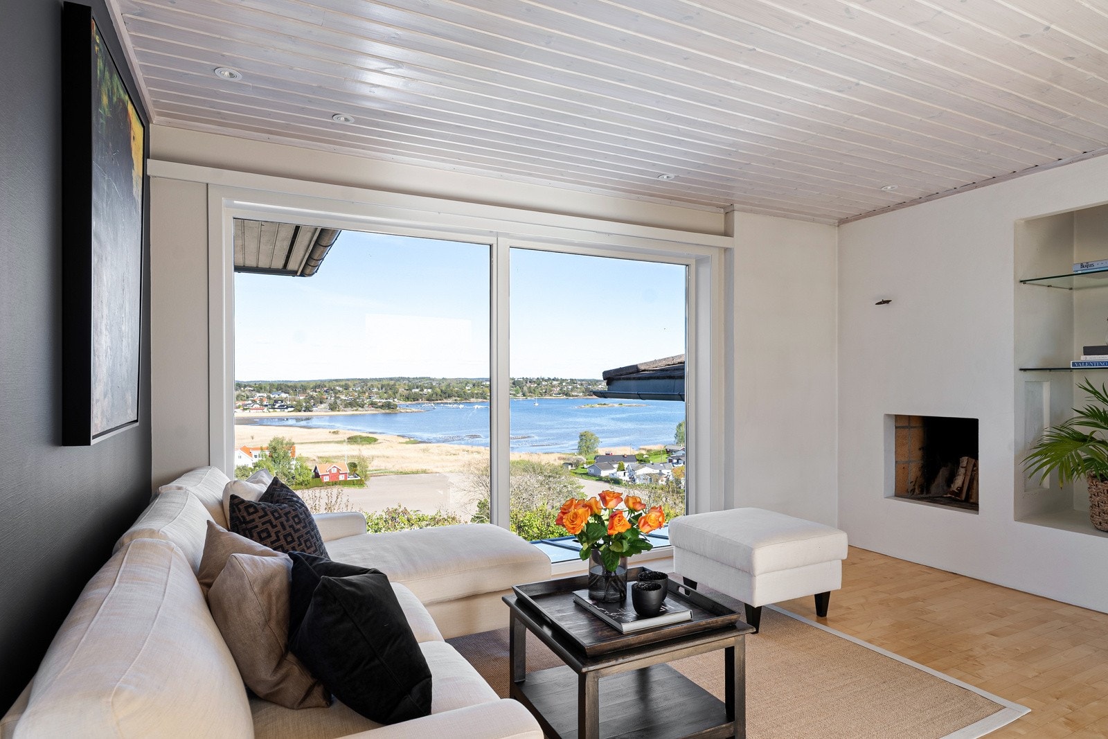 Tv-stuen har også utsikt Galleribilde