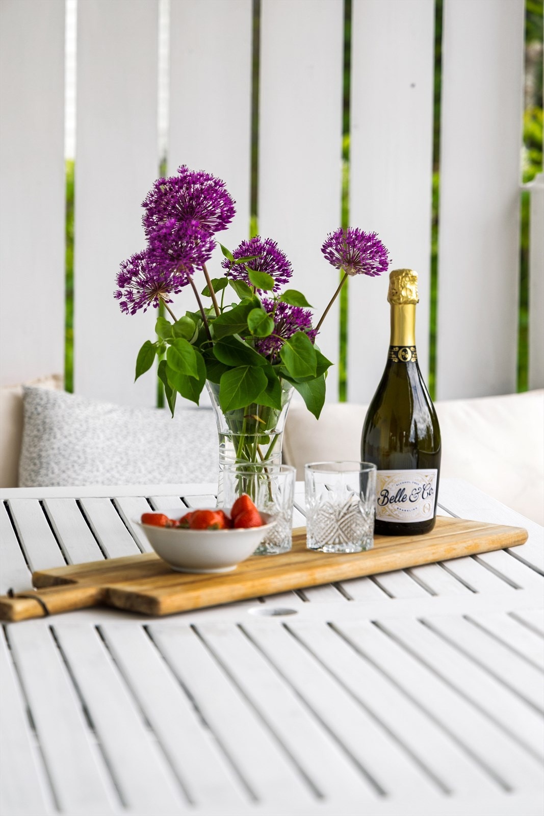 Stemningsbilde fra terrassen. Galleribilde