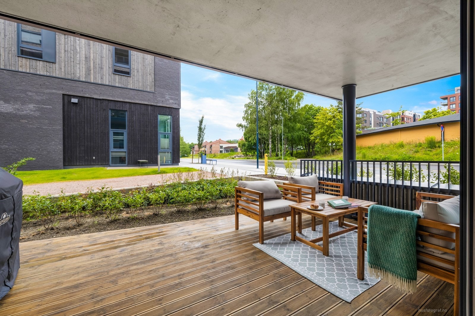 Leiligheten har en flott beliggenhet på Konnerud - et naturskjønt og rolig boområde. Galleribilde