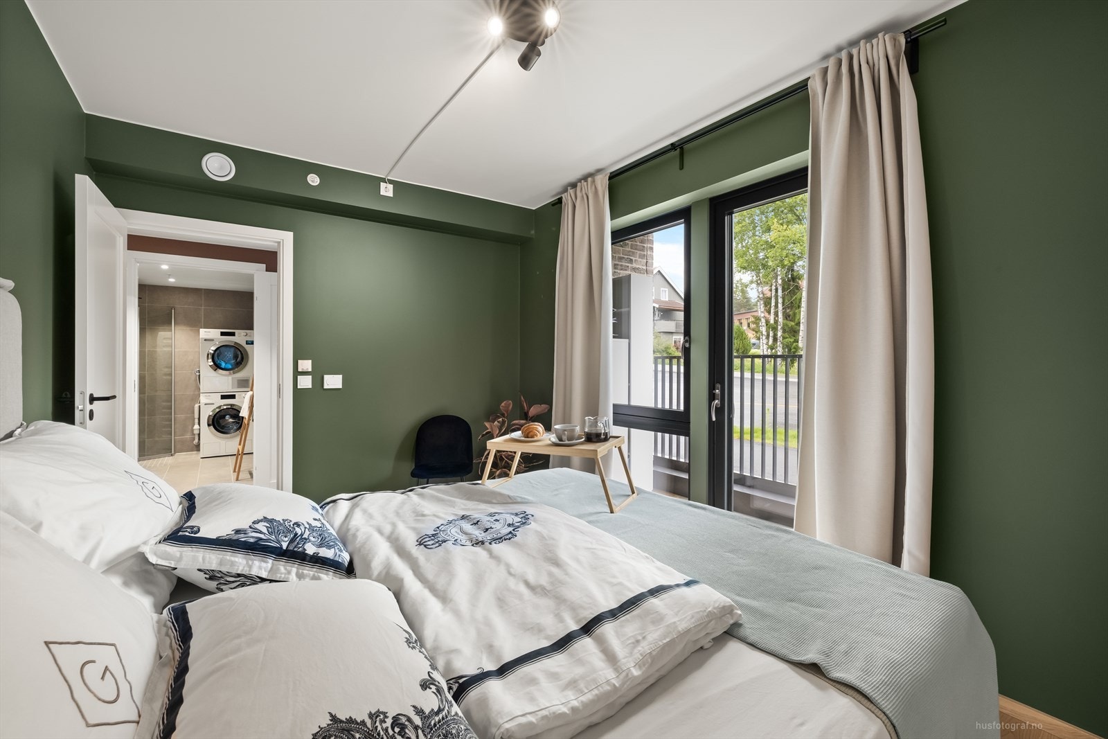 Leiligheten byr på 2 soverom. Galleribilde