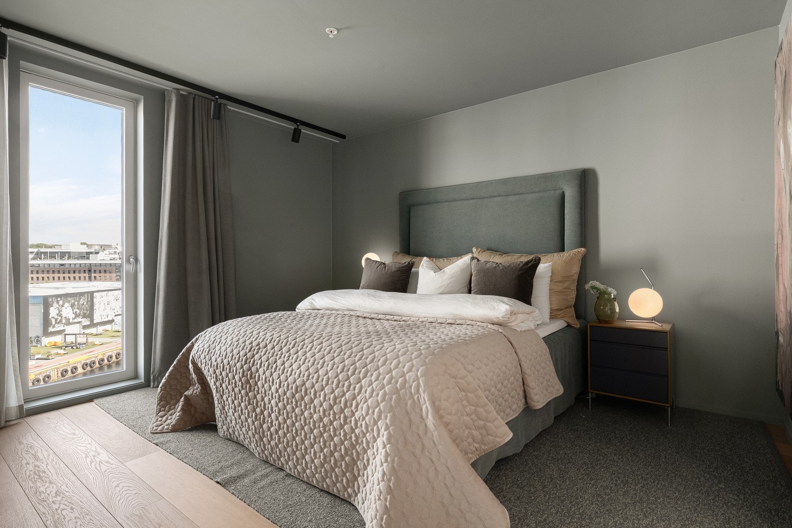 Her får man følelsen av å bo på luksus-hotell med fjordutsikt Galleribilde