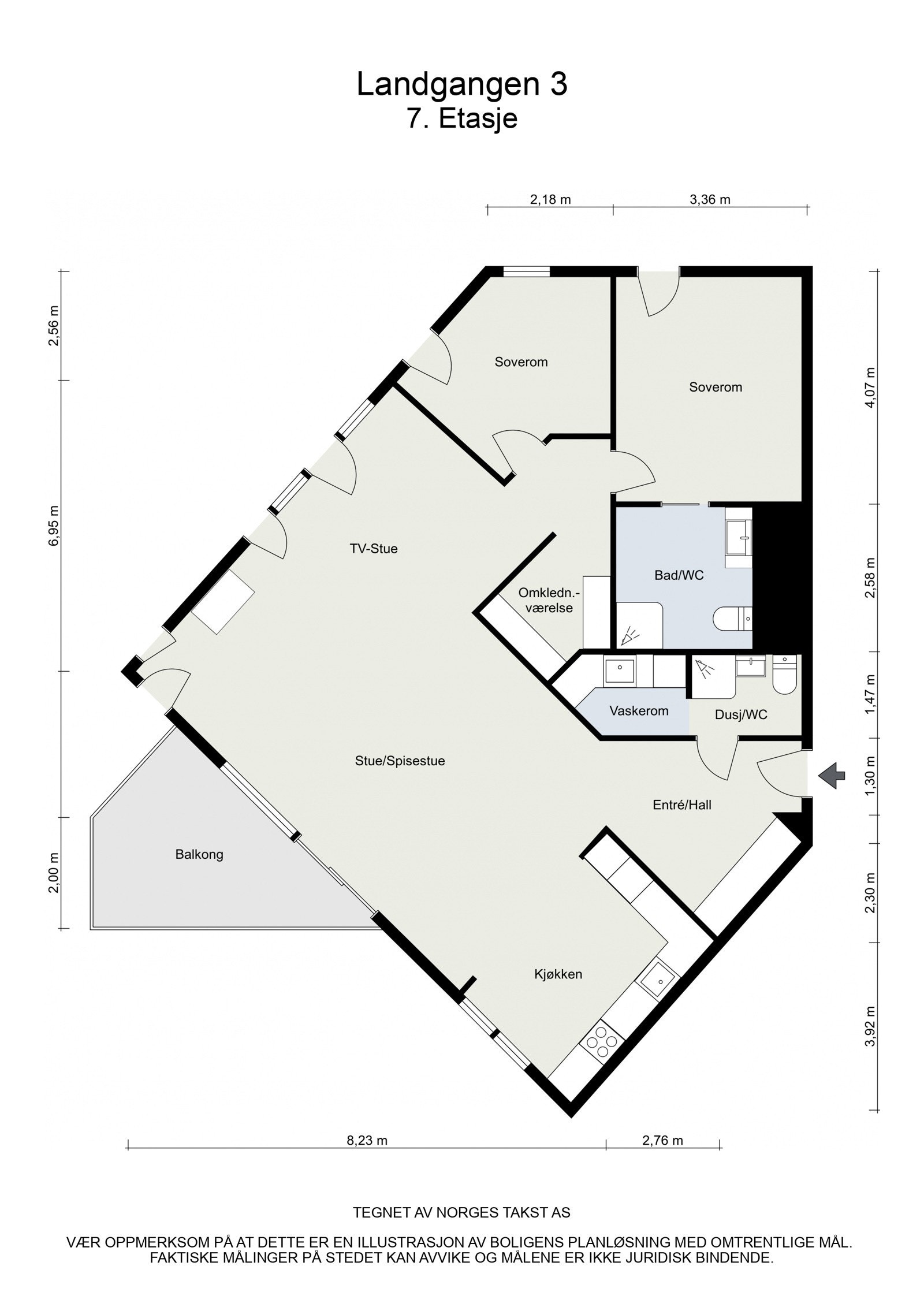 Plantegning Galleribilde