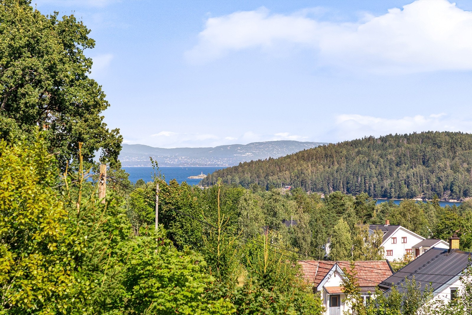 Her kan man nyte utsikten til Oslofjorden Galleribilde