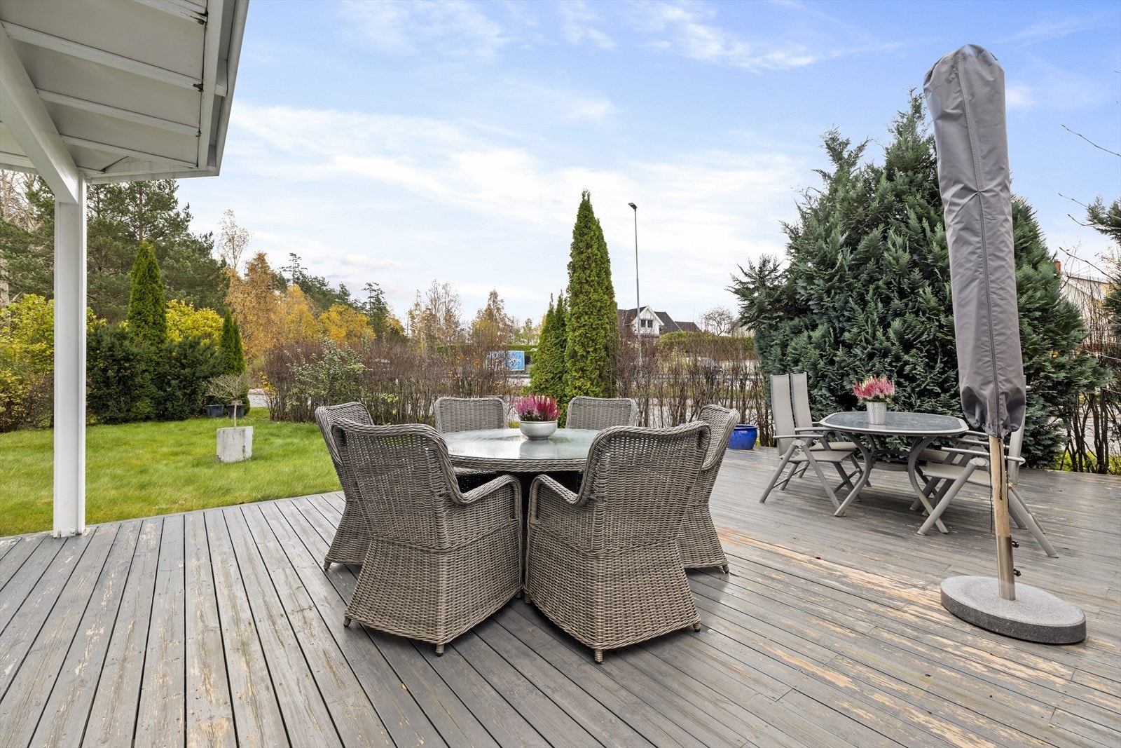 Markterrassen er på hele 50 m² Galleribilde