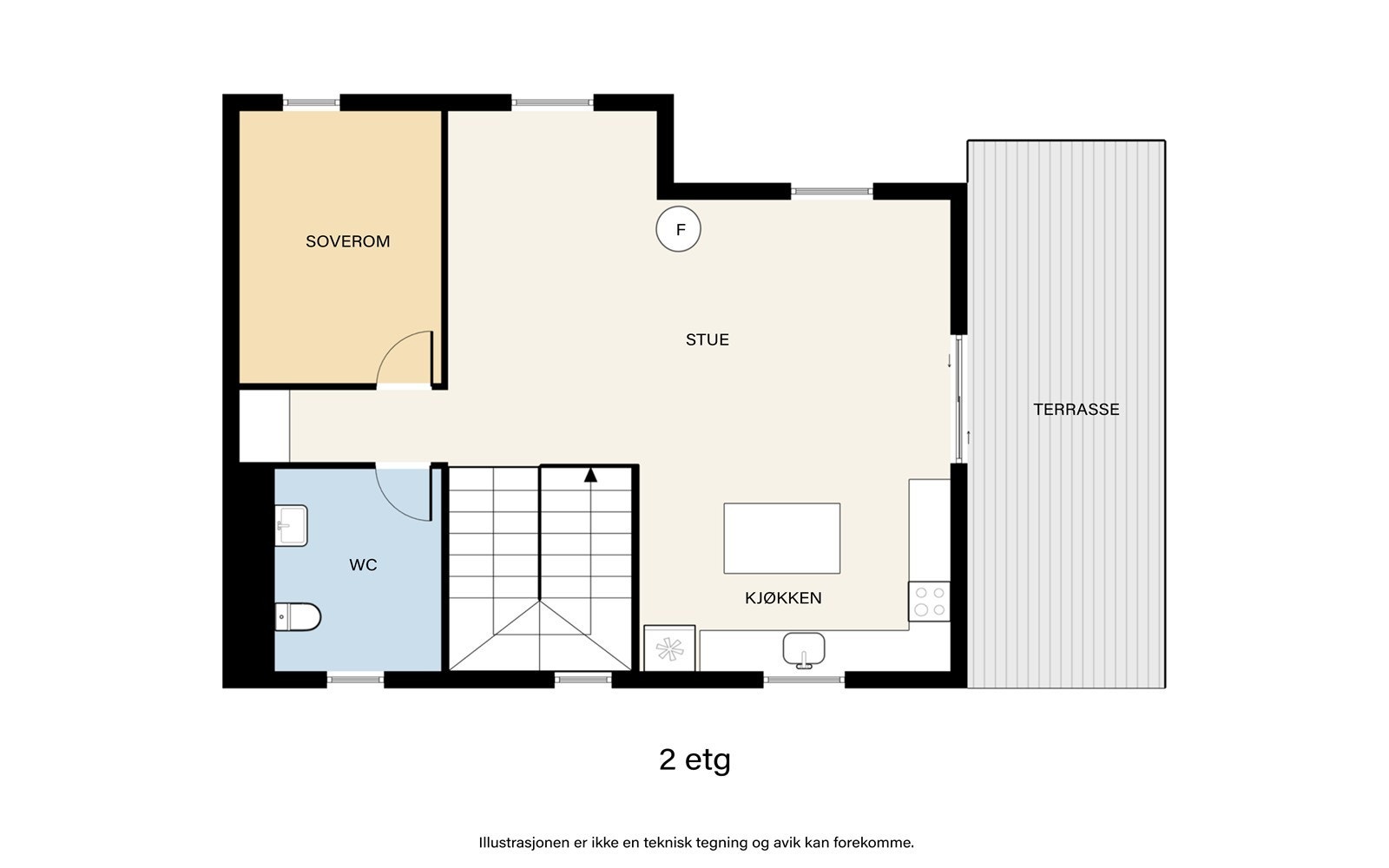 Plantegning 1.etasje. Galleribilde