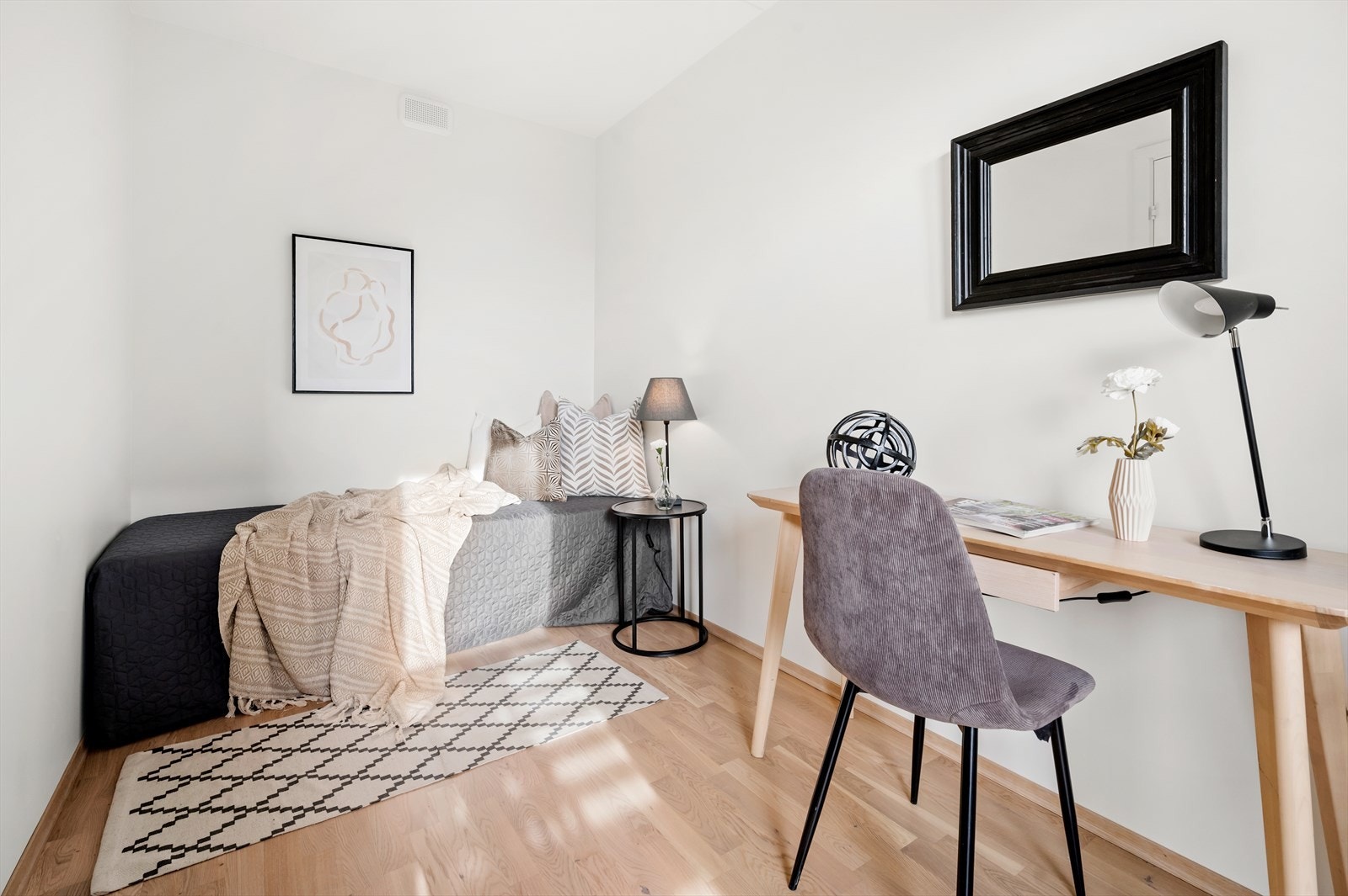 Et fleksibelt rom med mange innredningsmuligheter. Galleribilde