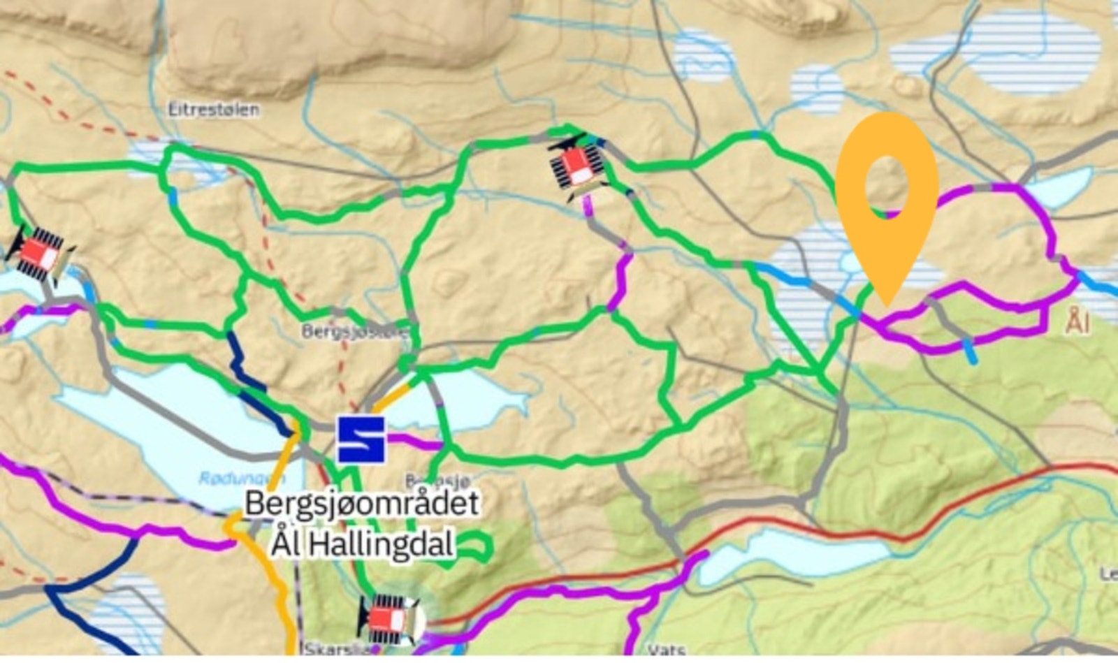 Langrennsløyper i nærområdet Galleribilde