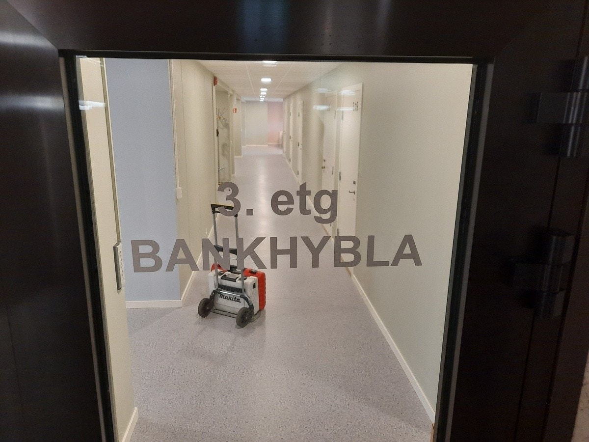 Inngang til hyblene Galleribilde