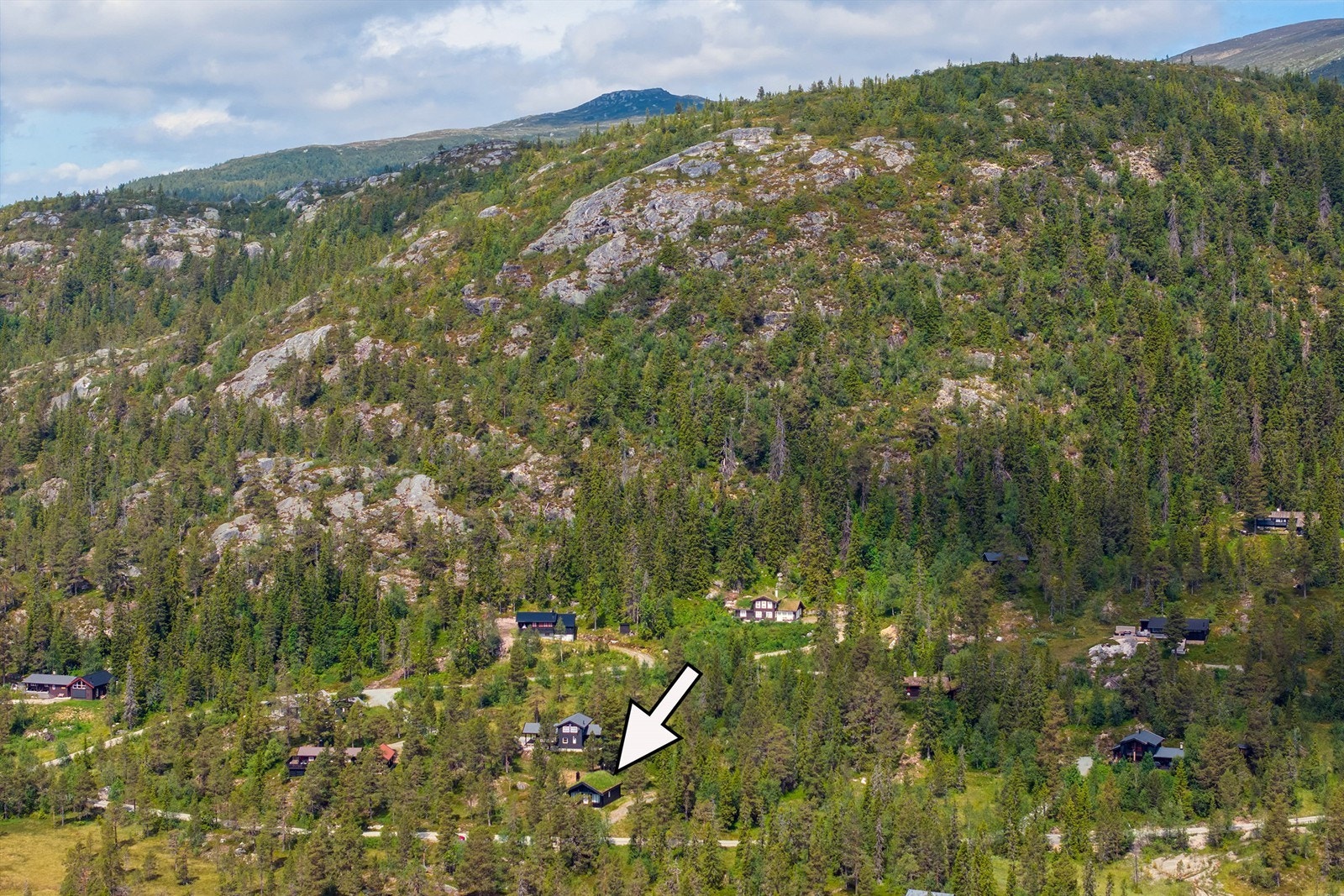 Dronefoto Galleribilde