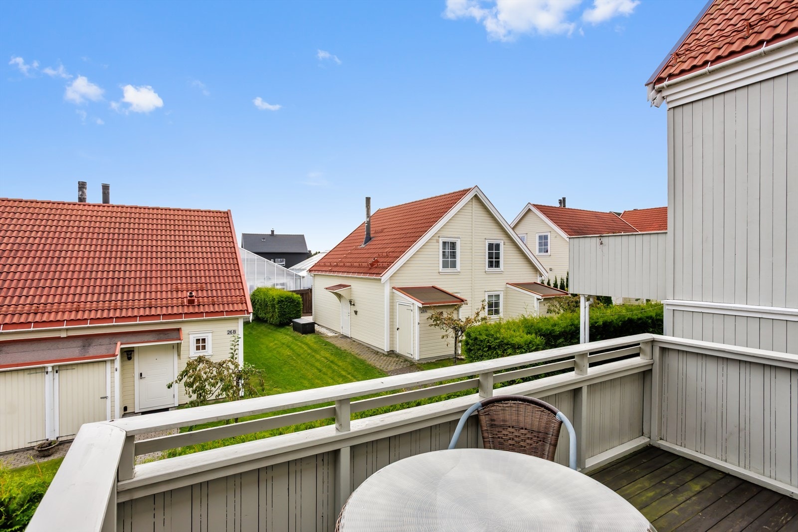 Her nyter du en fin utsikt rett fra balkongen. Galleribilde