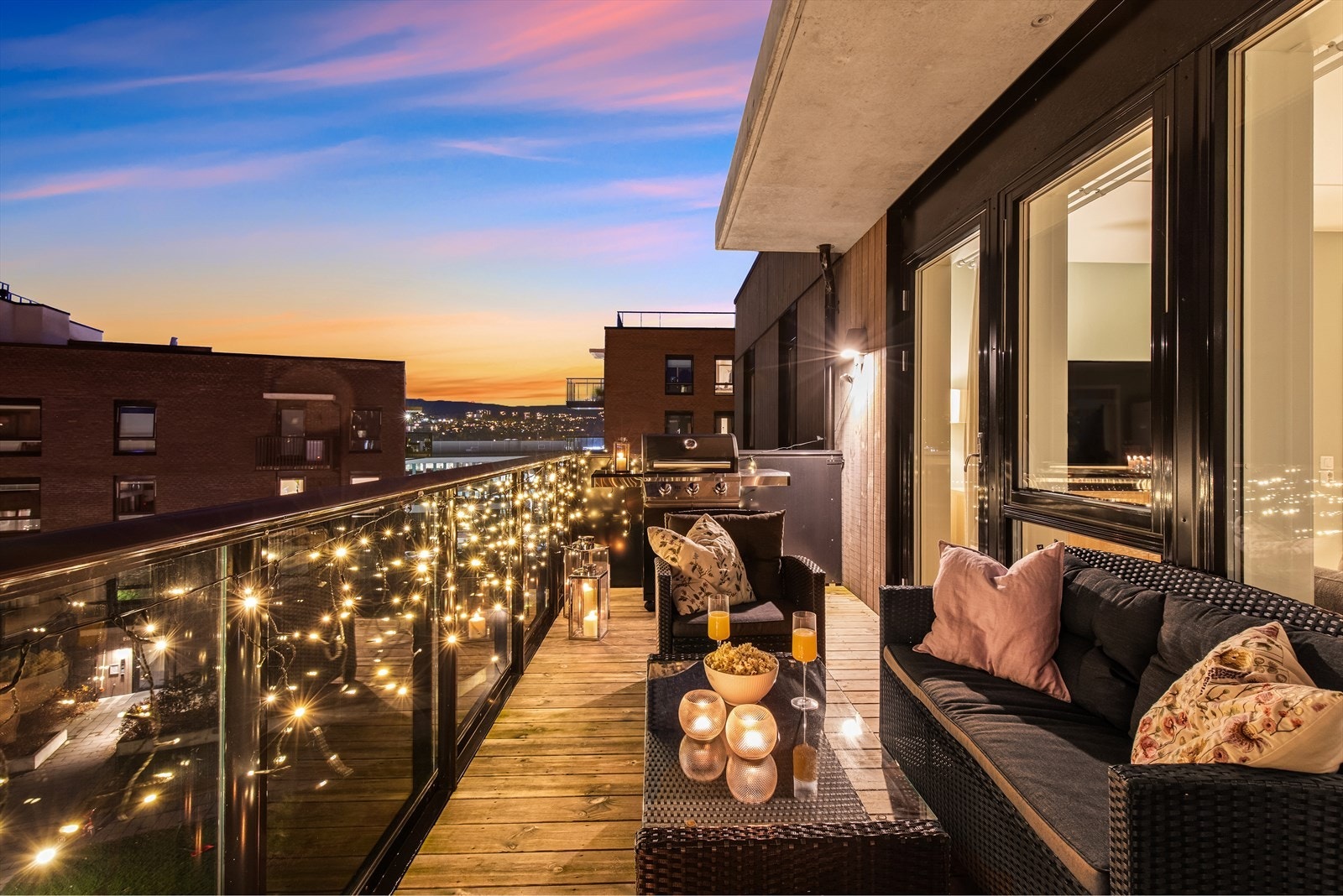 Dette er den perfekte plassen for å samle venner og familie til sene sommerkvelder. Galleribilde