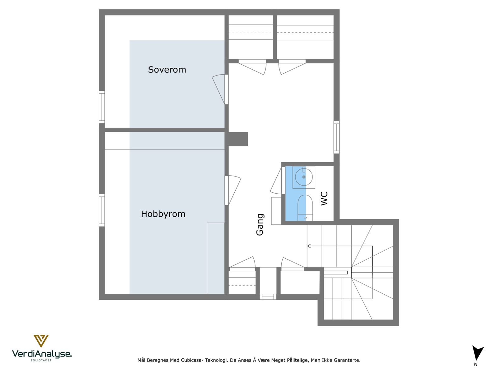 Plantegning Loft Galleribilde