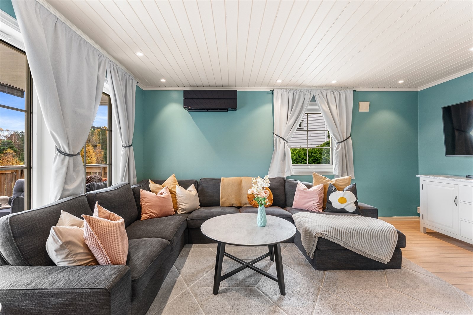 Det er montert varmepumpe. Galleribilde