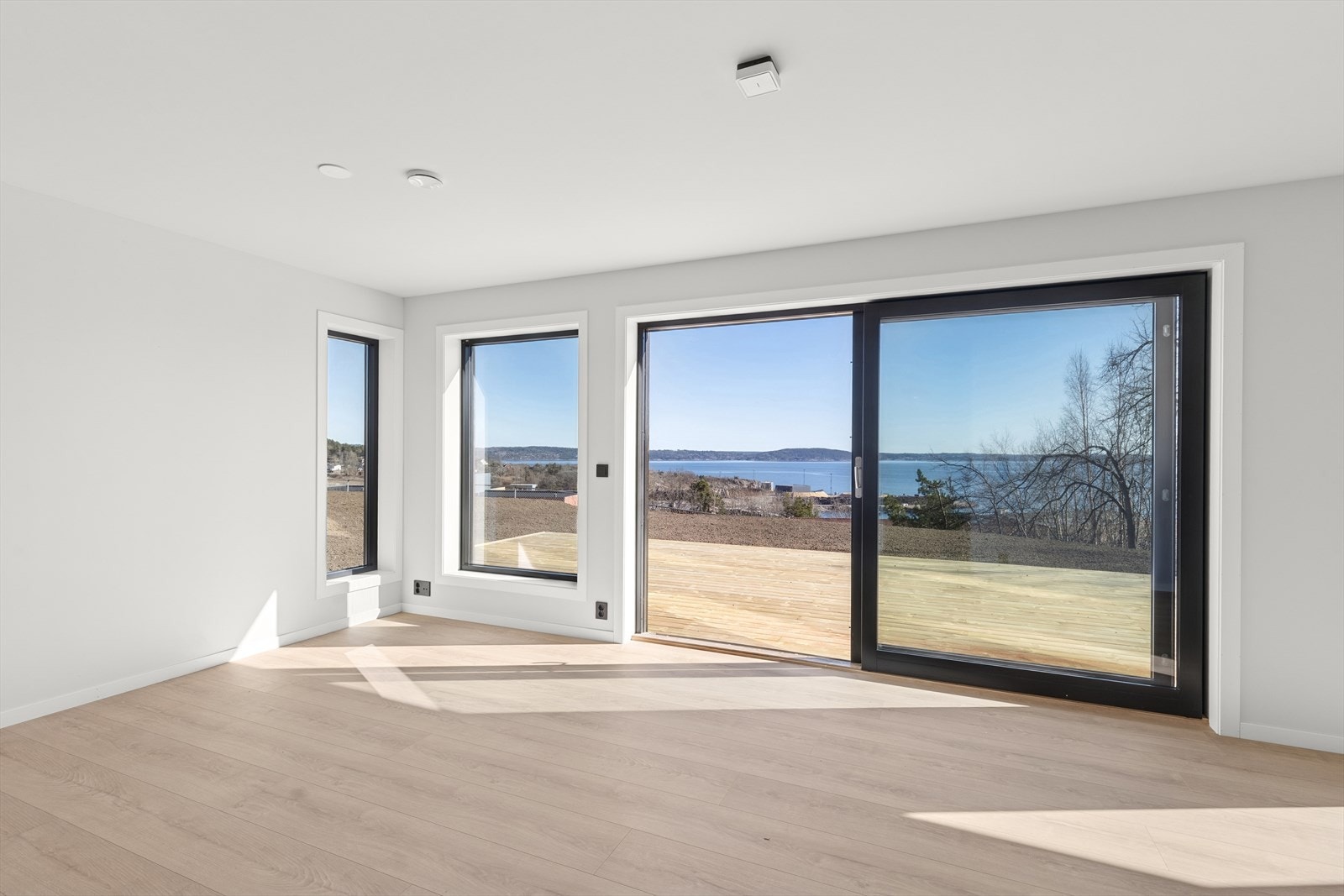 Blir ikke lei denne utsikten fra stuen Galleribilde