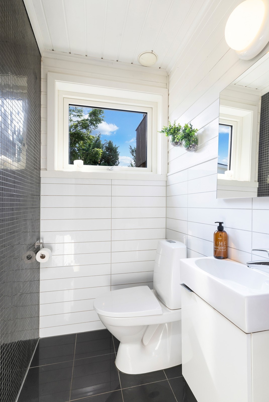 Gjestetoalett i 1.etg. med wc og servant Galleribilde