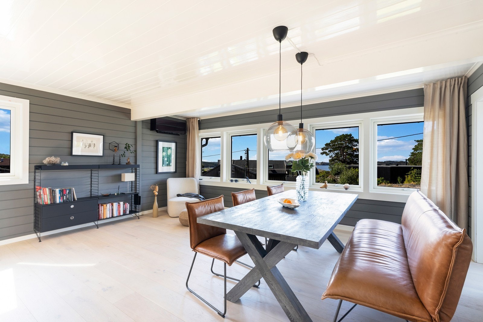 Her kan deilige middager spises med venner og familie Galleribilde