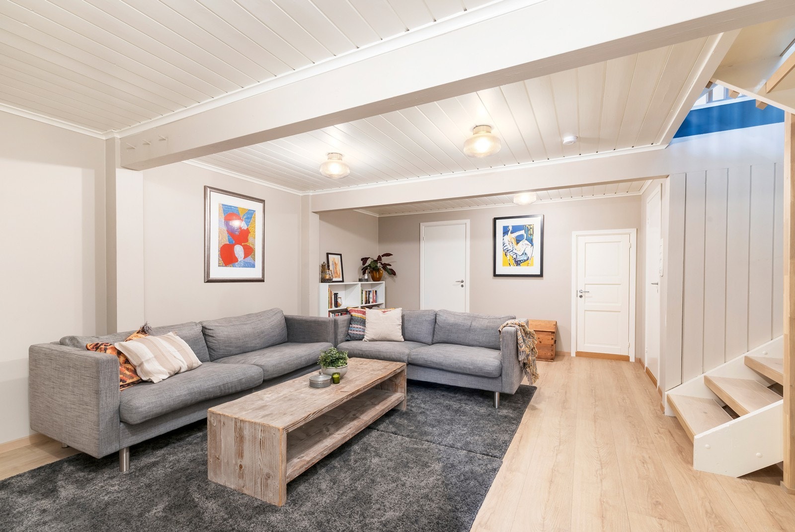 Innredet kjellerstue Galleribilde