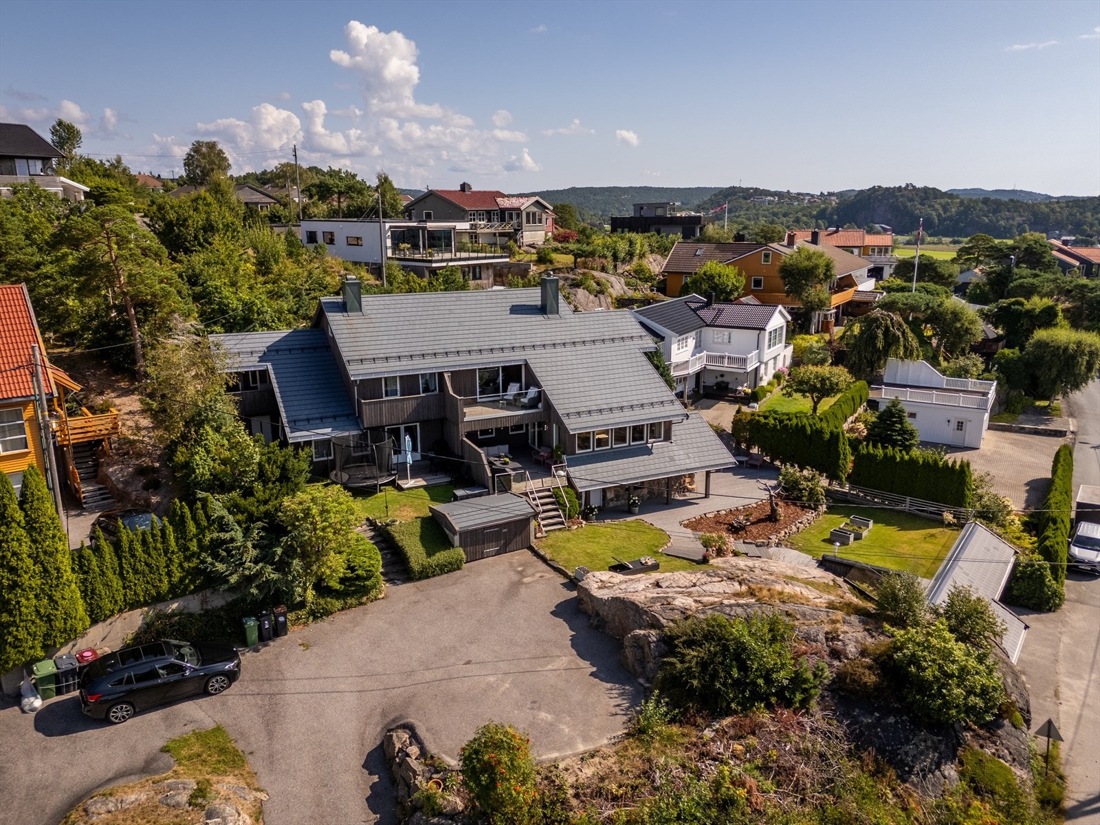 Dronebilde Galleribilde