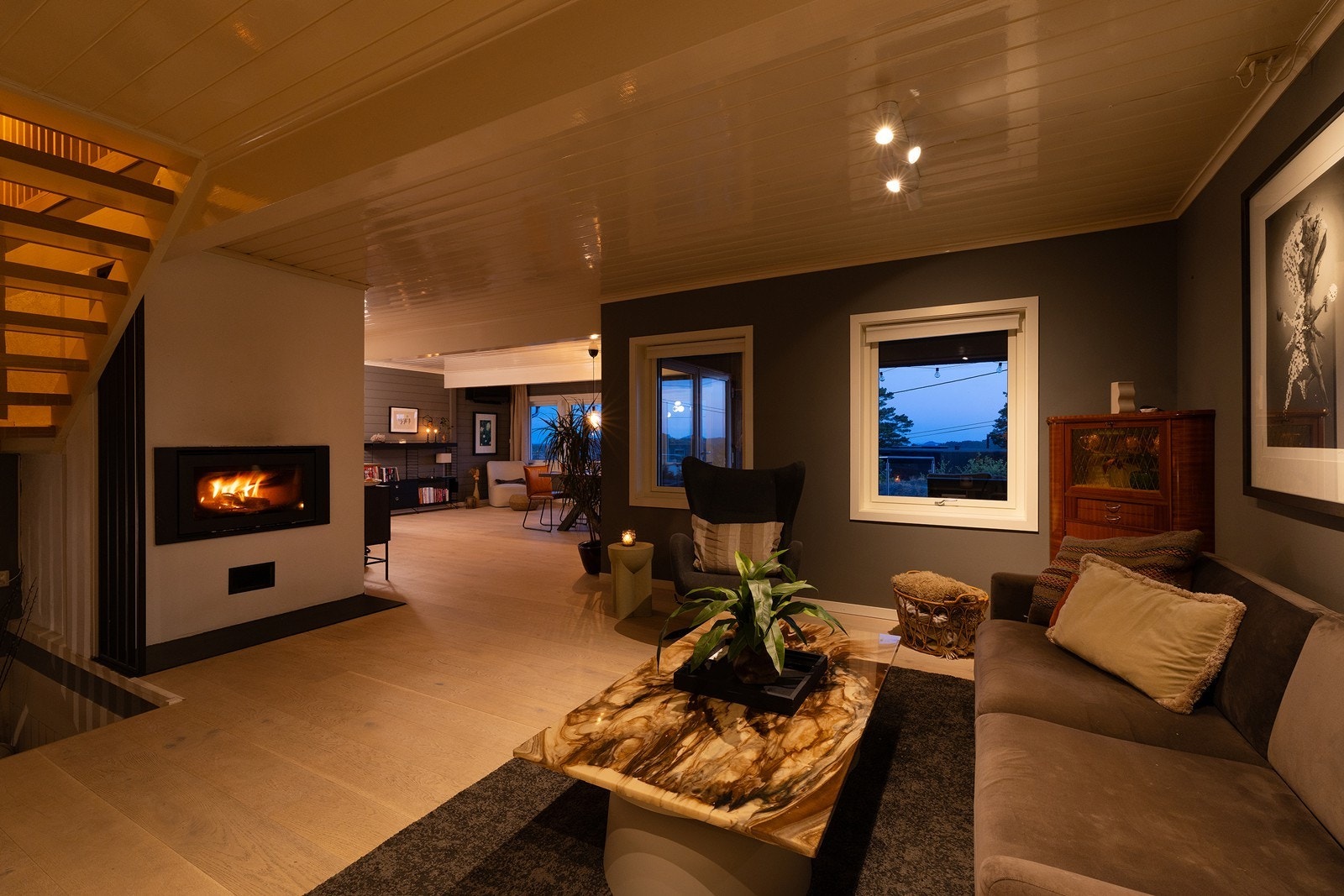 Kveldsbilde Galleribilde