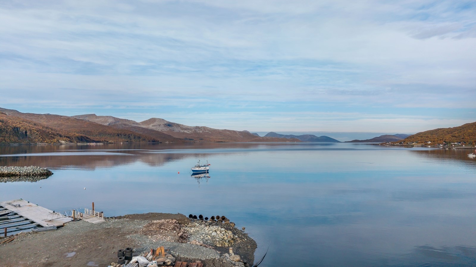 Utsikten fra balkongen er som tatt rett ut av et maleri. Galleribilde