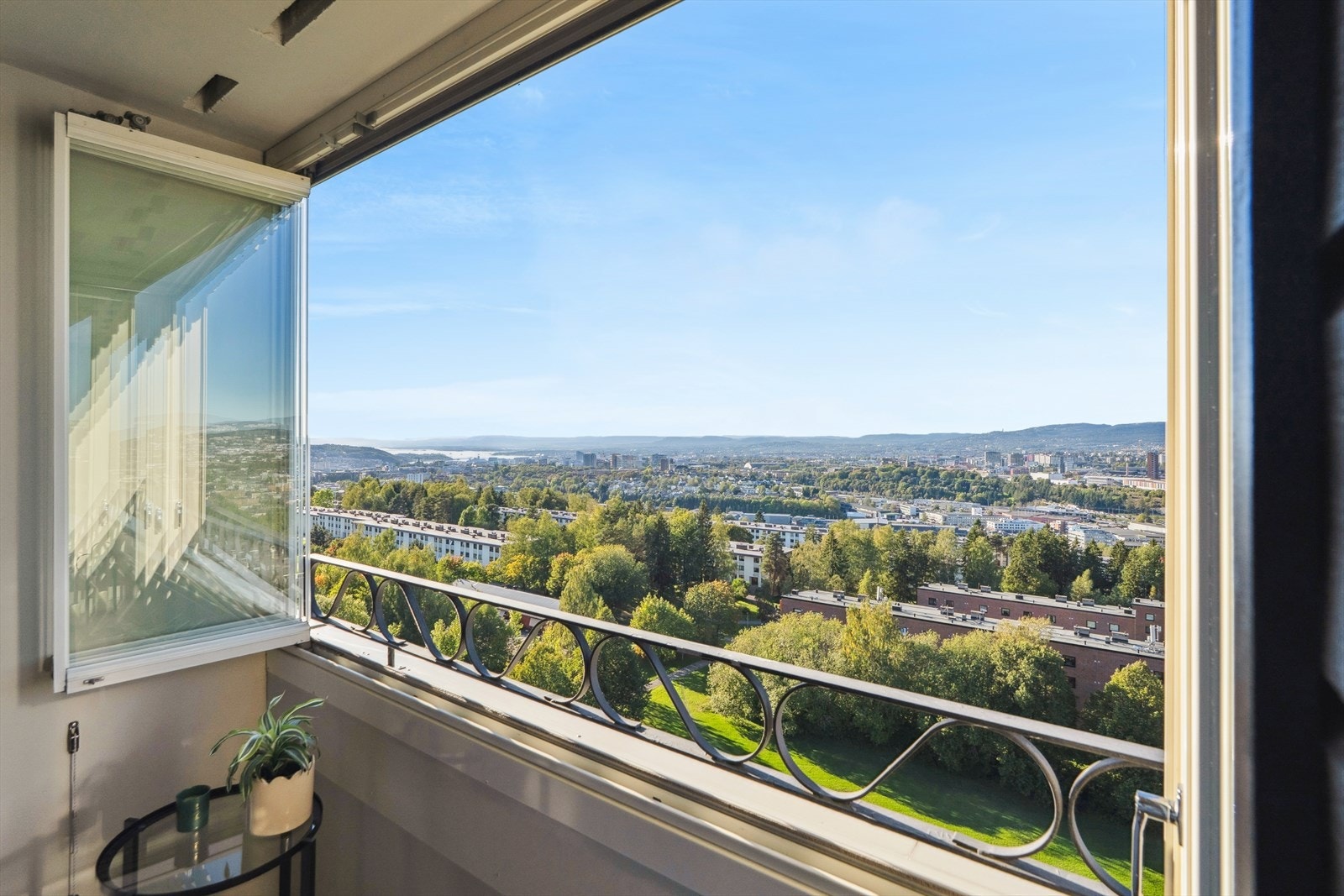 Her er det fantastisk utsikt over Oslo by og fjord. Galleribilde