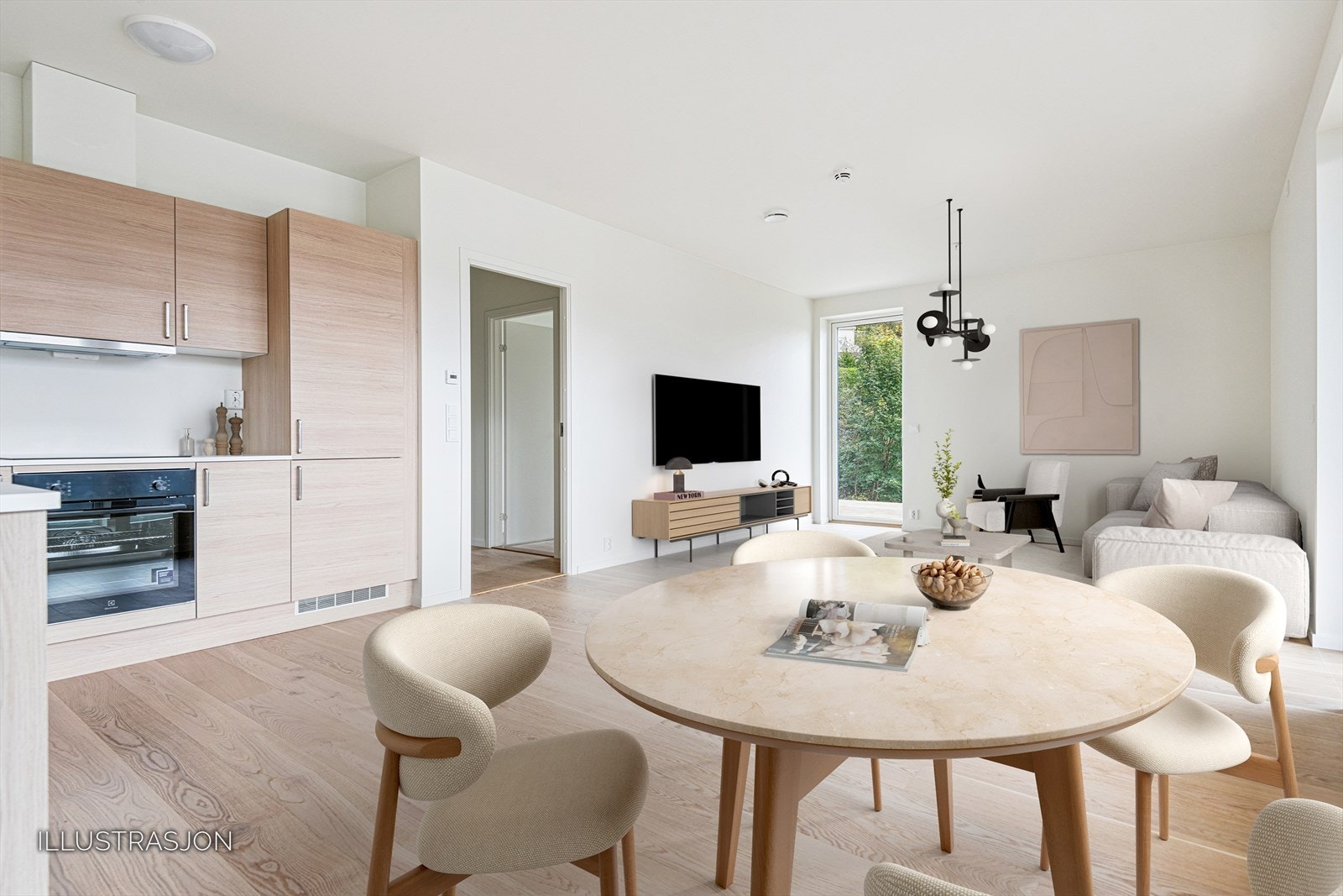 Sturla Nødtvedt og Eiendomsmegler Norge har gleden av å presentere hjørneleilighet i Eskelandsvegen 8! Galleribilde